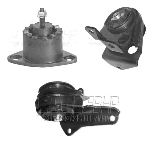  Kit 3 Soportes Motor Y Caja Chevrolet S10 1994-1997 2.2 Std