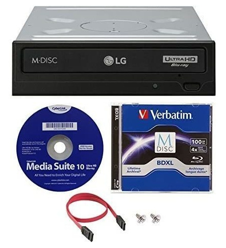 LG Wh16ns60 16x Unidad Interna Blu-ray Bdxl M-disc (con Repr