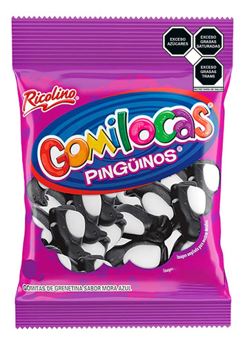 Gomitas Pingüinos Ricolino Bolsita De 60gr