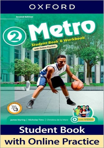 Metro 2 Sb With Online Practice Pk - 2nd Ed