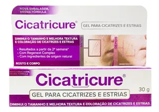 Gel Para Cicatrizes E Estrias Cicatricure 30g