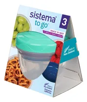 Comprar Recipientes Sistema X3 Ideales Merienda - Everkid