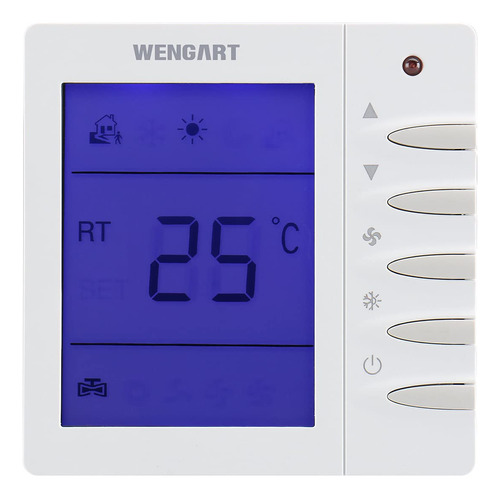 Termostato No Programable Wg702 Pantalla Digital Lcd