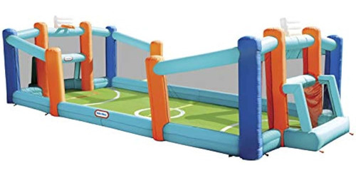 Little Tikes Gran Cancha De Fútbol Y Baloncesto Inflable En 