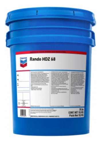 Chevron Rando Hd 68 Hidraulic Oil - Jayo Neumaticos