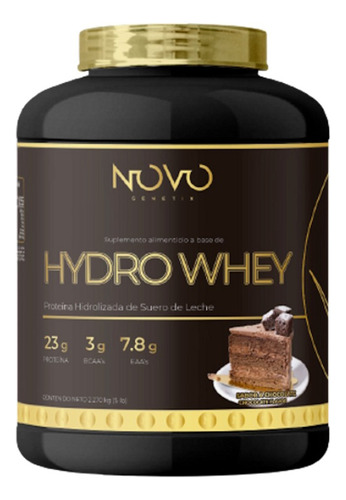 Proteína Hidrolizada Hydro Whey 2.27kg Genetix Sabor Chocolate