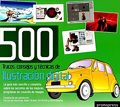 Libro 500 Trucos, Consejos Y Técnicas Ilustración Digital De