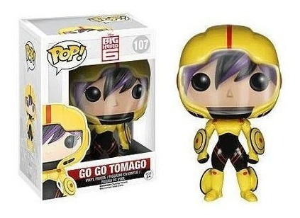 Funko Pop! Disney Big Hero 6 Go Go Tomago Figura De Vinilo