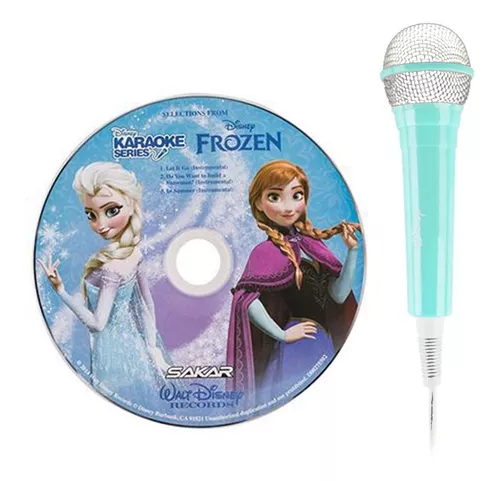 Karaoke Frozen Ana Y Elsa Con Micrófono, Luces, Altavoces