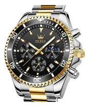 Comprar Olevs Relojes Para Hombre Cronógrafo De Cara Grande Relojes