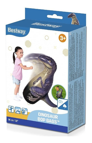  Puching Ball Dinosaurio Bestway Inflable Juguete Infantil C