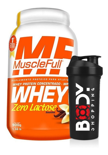 Whey Protein Zero Lactose 900g - Muscle Full 