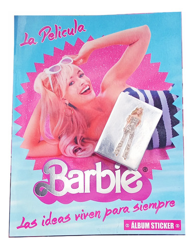 Album Barbie Completo Con Figuras A Pegar