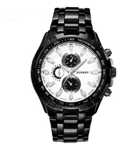 Relojes Impermeables De Cuarzo Inoxidable Curren Para Hombre