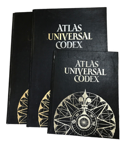 Libro Atlas Universal Codex 2 Volumenes Mas Indice Gigante