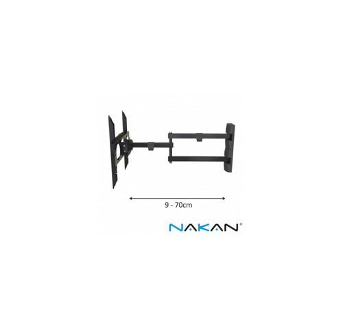 Soporte Nakan SPL-780E de pared para TV/Monitor de 32" a 65" negro