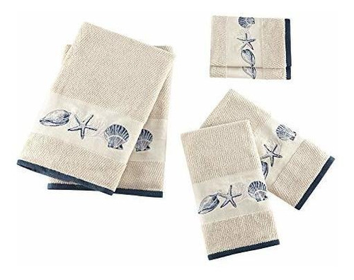 Set Toallas Baño Absorbentes, 6 Piezas.