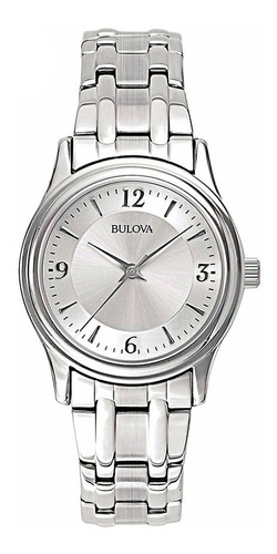 Reloj Bulova Corporate De Acero Inoxidable Para Dama 96l005