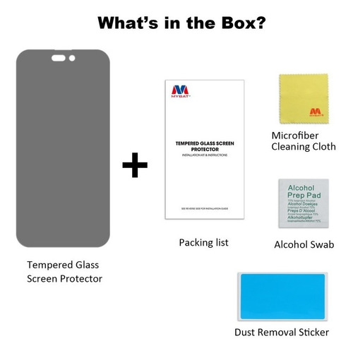 Vidrio Templado Privacidad Para Modelo Iphone 14 Pro Max