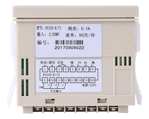 Controlador De Pesagem De Alta Precisão 220v Com Display Led