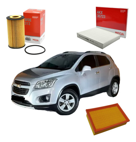 Kit Filtros Wega Tracker 1.8 16v - Gutti 