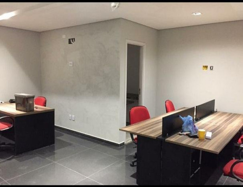 Imagem 2 de 10 de Sala Comercial Para Venda Em Mogi Das Cruzes, Vila Partenio, 1 Banheiro, 1 Vaga - Sl11_2-998642