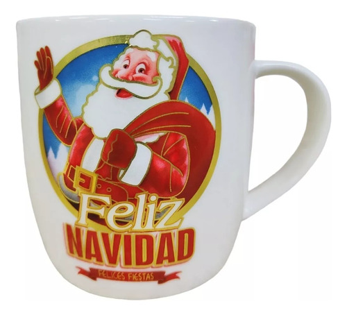 Taza De Navidad Santa Claus Tazón Navideño Viejito Pascuero 