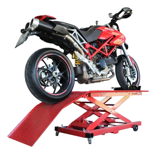 Projeto Elevador Hidráulico Rampa Para Motos
