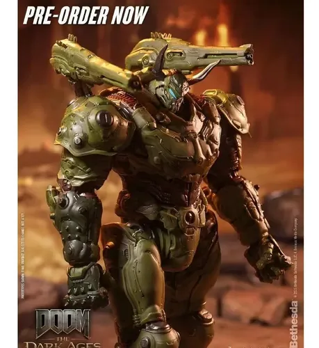 Mcfarlane Toys Doom: The Dark Ages Doom Slayer Atlan 12-inch