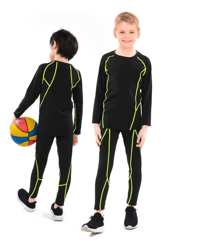 Ropa Interior Térmica Para Niños, Ropa Interior De Fútbol Y