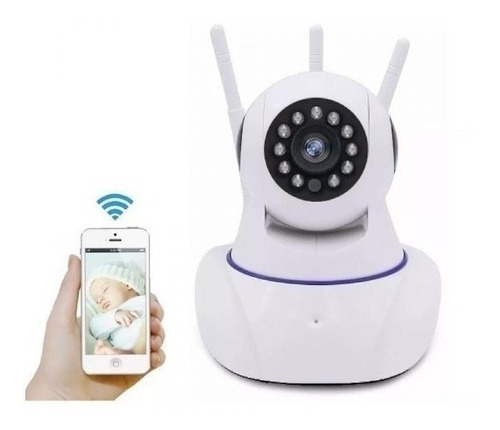 Imagen 1 de 7 de Camara Ip Wifi Hd Motorizada Vision Nocturna 360°/yoosee