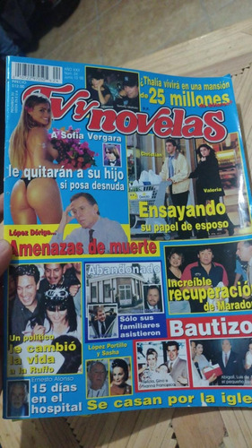 Sofia Vergara, Paulina Rubio, Rossy Mendoza Revista Tvynovel