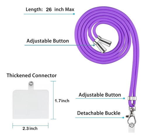 Funda Con Cordón Para Motorola Moto G04 4g/g24 4g