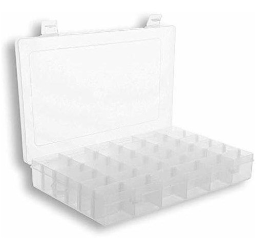 Caja Organizadora De Plastico Con 36 Compartimentos