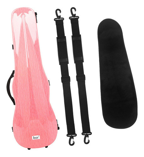 Estuche For Violín 4/4, Correas Ajustables Con Higrómetro