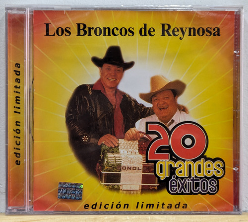 Los Broncos De Reynosa 20 Grandes Exitos / Cd Nuevo