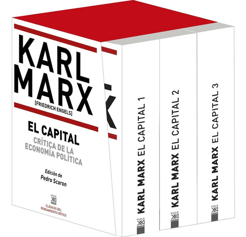 Capital Obra Completa (3 Vol.) - Marx - Ed. Scarón