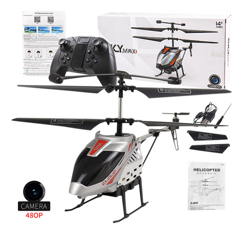 Drone De Aleación Rc Helicóptero De 2,4 G, De Regalo Con Man