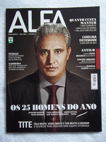 Revista Alfa 27 Nov2012 Tite Ela Carolina Dieckmann