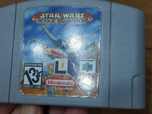 Star Wars Rogue Squadron N64 C/ Caixa Locadora Original (Usado)