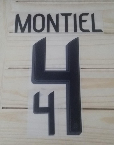 Numero #4 Montiel  Argentina 2021 Titular 