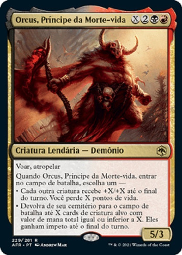 Deck Commander Anjo/dragão/demônio - Frete Grátis +d20