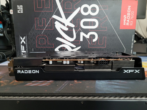Placa De Vídeo Rx 7600 Xfx Quick 308 Novissima