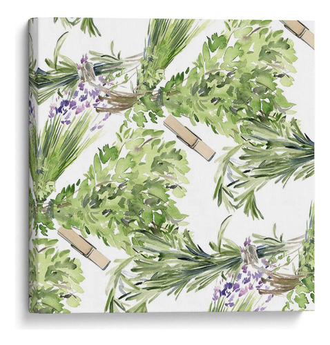 Canvas Lab Cuadro Colección De La Bruja Verde H 100x100