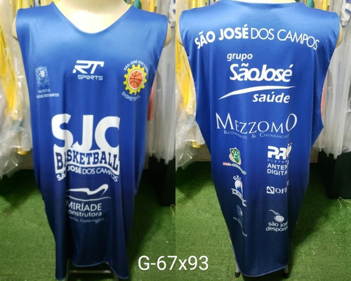 Camisa Regata Colete São José Dos Campos Basquete Anos 2000