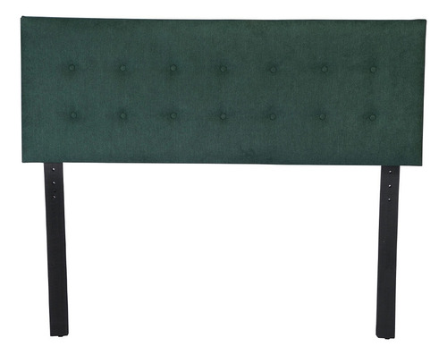 Cabecera Queen Size Dicasa Bilbao Verde Color Verde Oscuro