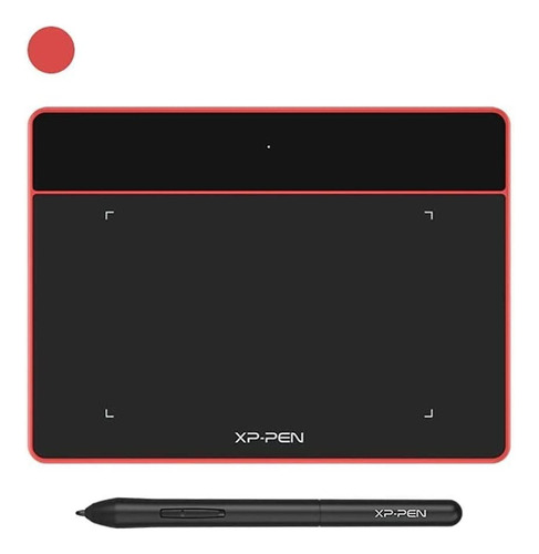 Mesa Digitalizadora Xp-pen Deco Fun Xs Vermelha Mini