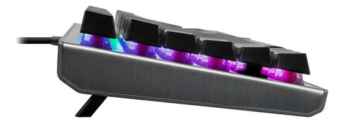 Idioma do teclado mecânico Cooler Master Ck550 V2 Red Switch Rgb Gamer: inglês (EUA) Cor do teclado: preto preto