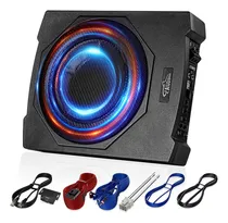 Comprar Subwoofer Amplificado Para Auto 10 Pulgadas 4Ω 4 Bobinas Para Carros, Pickups Y Suv Incluye Control Remoto, Cables Y Accesorios De Instalación Audishako Cgp-ae10c8j