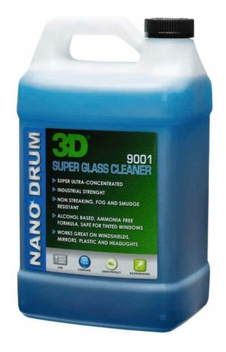 3d Super Glass Cleaner Limpia Vidrios Hyper Concentrado